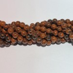 Bruine Jaspis glans bolvorm 10mm