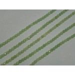 4mm groene Agaat streng bolvorm
