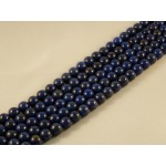 10mm Lapis Lazuli streng glans bolvorm