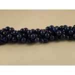 10mm Lapis Lazuli streng glans bolvorm