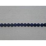 8mm Lapis Lazuli streng glans bolvorm
